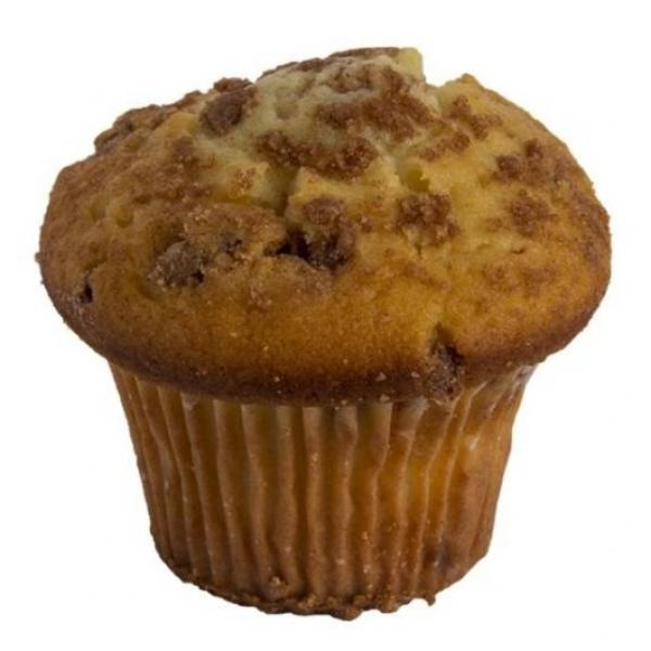 Multifoods Best Brands 4 Ounce Thaw N' Sell Baked Cinnamon Muffin 16 Ounce Size - 8 Per Case.