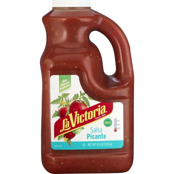 La Victoria Picante Salsa Mild 136 Ounce Size - 4 Per Case.