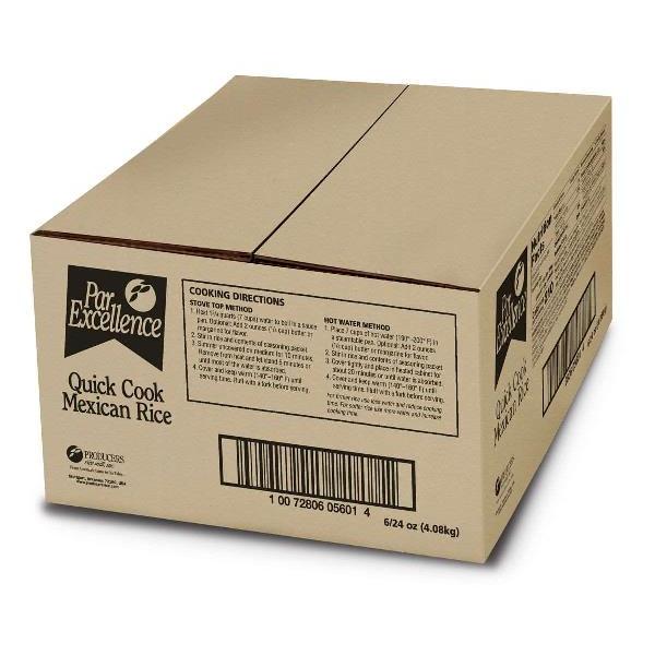 Producers Rice Par Excellence Mexican Seasoned Mix 24 Ounce Size - 6 Per Case.