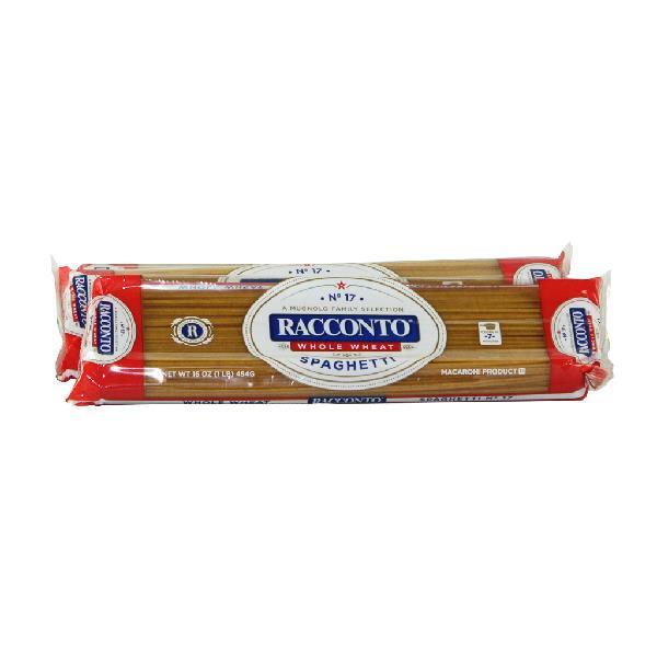 Pasta Whole Wheat Spaghetti 16 Ounce Size - 20 Per Case.