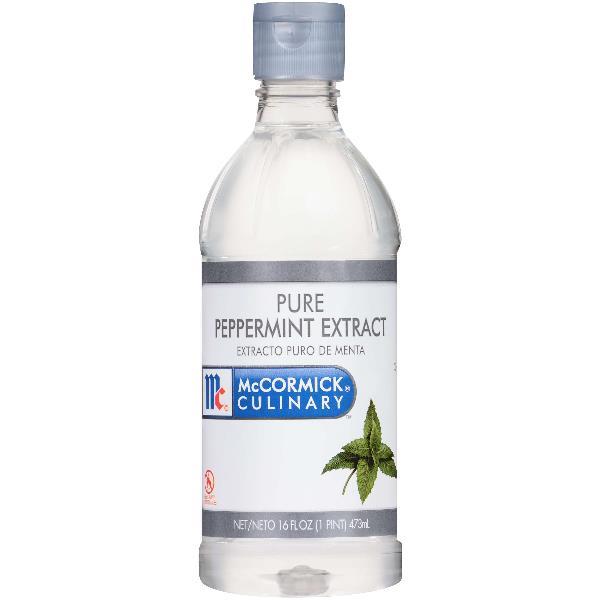 Mccormick Culinary Pure Peppermint Extract Pt 1 Pt - 6 Per Case.