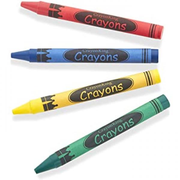 CrayonsRegular Four Color Bulk 3000 Count Packs - 1 Per Case.