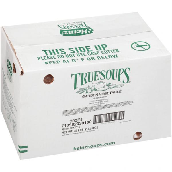 HEINZ TRUESOUPS Garden Vegetable Soup 8 lb. Bag 4 Per Case