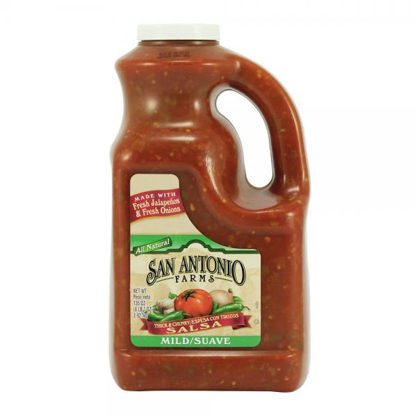 San Antonio Farms Mild Picante 135 Ounce Size - 4 Per Case.