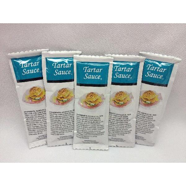 Tartar Sauce 12 Grams Each - 200 Per Case.