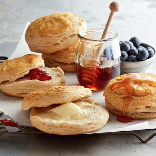 Pillsbury Biscuit Grands Flaky 16.3 Ounce Size - 12 Per Case.