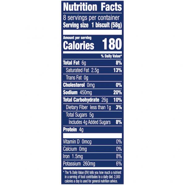 Pillsbury Biscuit Grands Flaky 16.3 Ounce Size - 12 Per Case.