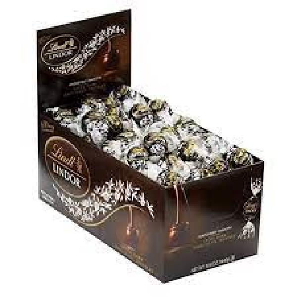 Lindor Chocolate Truffle Dark Chocolate Changemaker 0.42 Ounce Size - 720 Per Case.