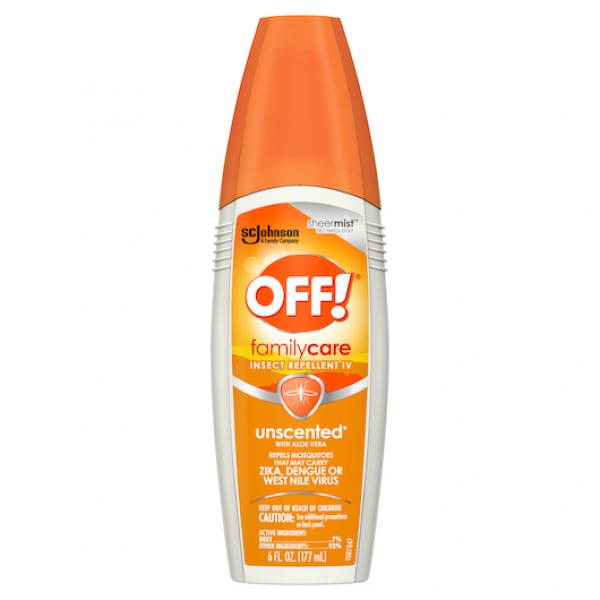 Off Family Care Spritz With Wipe 6 Fluid Ounce - 12 Per Case.