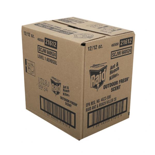 Raid Ant&roach Aerosol Outdoor Fresh 12 Ounce Size - 12 Per Case.