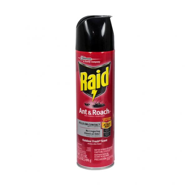 Raid Ant&roach Killer Outdoor Fresh Z 17.5 Ounce Size - 12 Per Case.