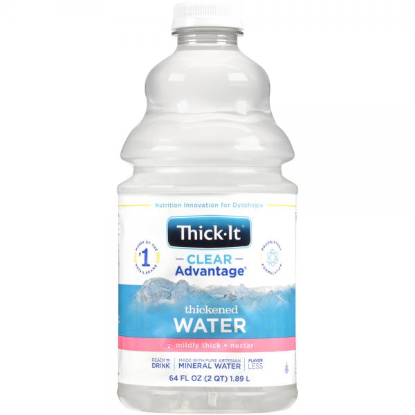 Thick It AquaCareH20 Beverages Water, Thickened, Nectar Consistency - 8 fl oz