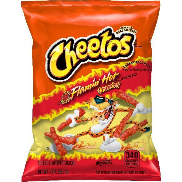 Cheetos Crunchy Cheddar Jalapeno Cheese Flavored Snacks, 2 Ounce (Pack of  64)