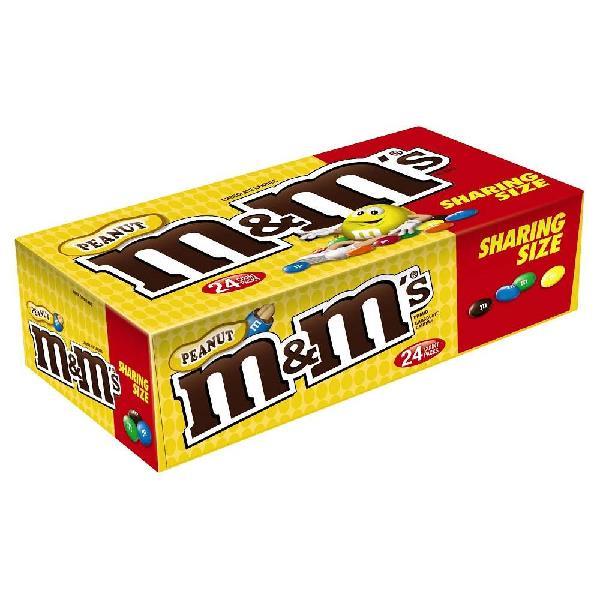 M&m's Peanut King Size 3.27 Ounce Size - 144 Per Case.