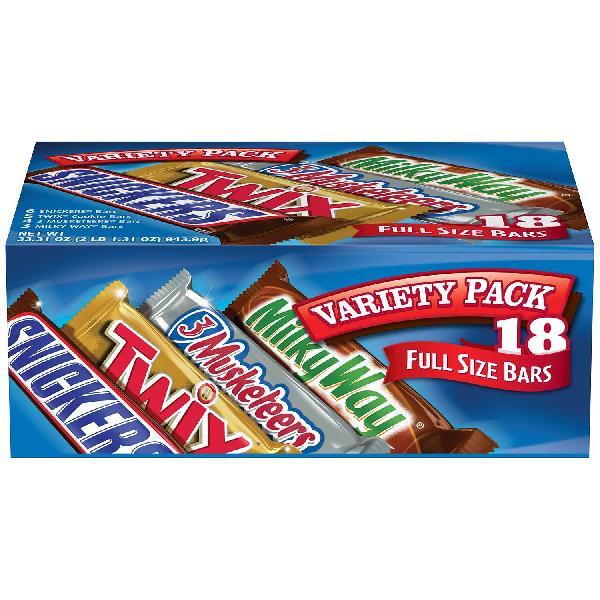 Mixed Singles Variety Shoebox 1 Count Packs - 180 Per Case.