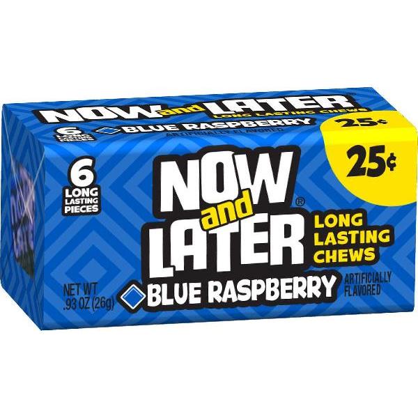 N&l Blue Raspberry Piece 0.93 Ounce Size - 12 Per Case.