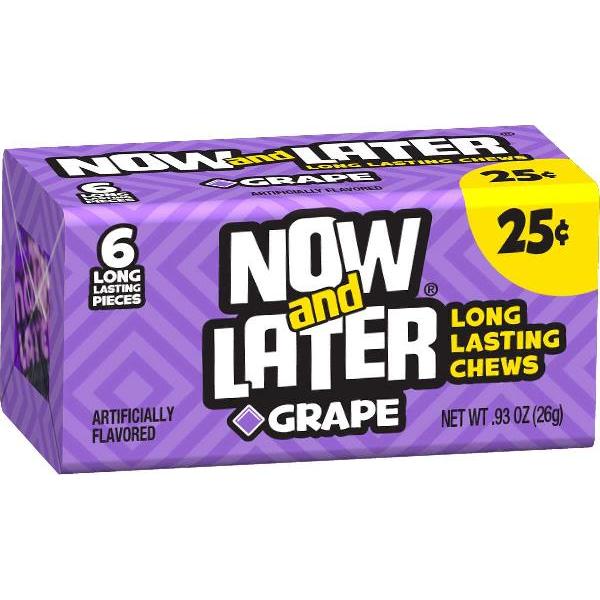 N&l Grape Piece 0.93 Ounce Size - 12 Per Case.
