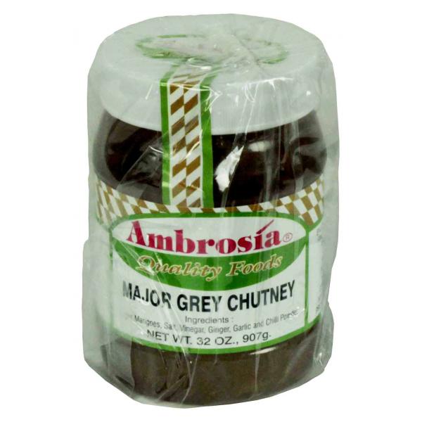 Major Grey Chutney 32 Ounce Size - 12 Per Case.