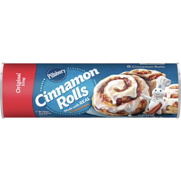 Pillsbury Cinnamon Roll 12.4 Ounce Size - 12 Per Case.