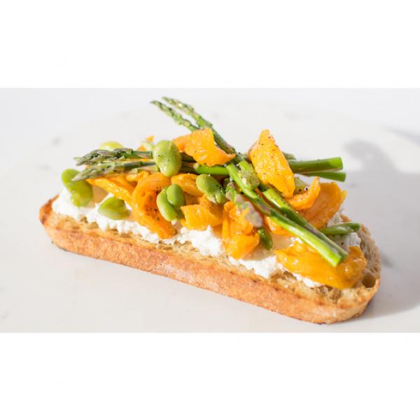 Sevillo Fine Foods Frozen Vegetable Yellow Slow Roasted Tomatoes 8 Pound Each - 1 Per Case.