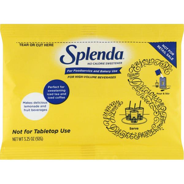 Splenda Pouch Fs 3.25 Ounce Size - 24 Per Case.