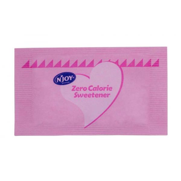 N'joy Sugar Substitute Saccharin 1 Grams Each - 2000 Per Case.