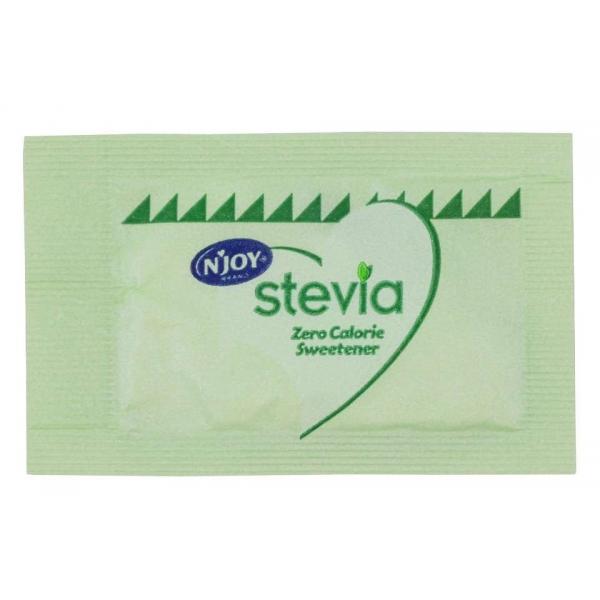 N'joy Sugar Substitute Green Stevia 1 Grams Each - 1000 Per Case.
