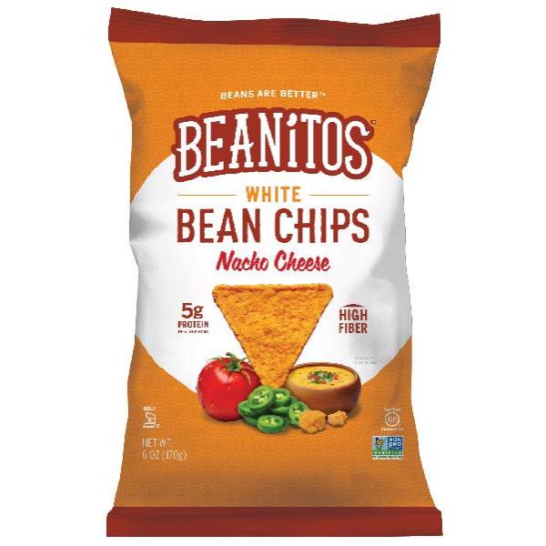 Beanitos Nacho Bean Chips 1 Each - 6 Per Case.