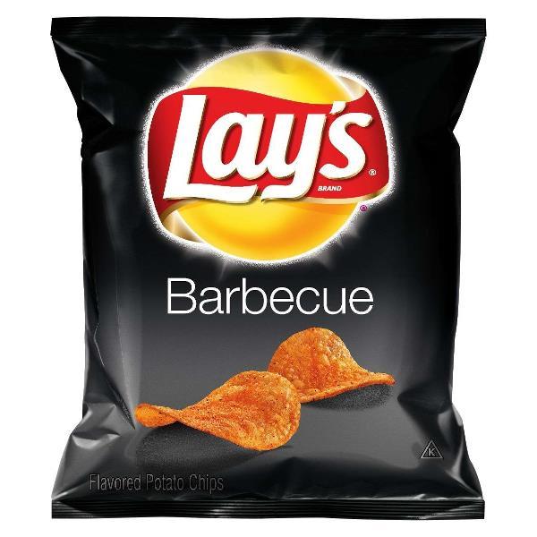 Lays BBQ 1 Ounce Size - 104 Per Case.
