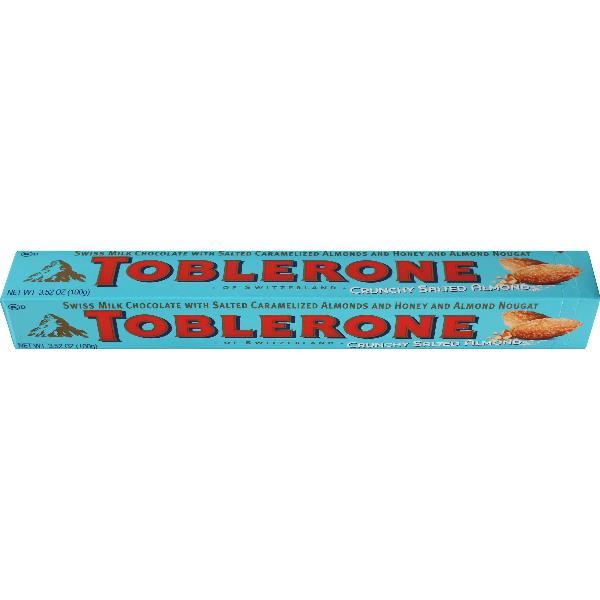 Toblerone Crnchy Almnd 3.52 Ounce Size - 80 Per Case.