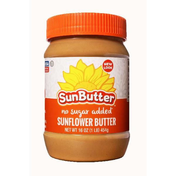 Sunbutter Sunflower Seed Spread No Sugar 1 Pound Each - 6 Per Case.