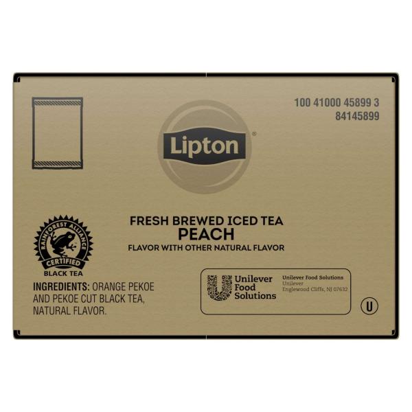 Lipton Lipton Tea Bags Autobrew Peach 3 Gallon - 24 Per Case.