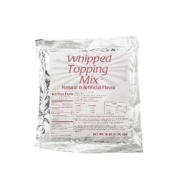 Chefs Companion Whipped Topping Mix 1 Pound Each - 12 Per Case.