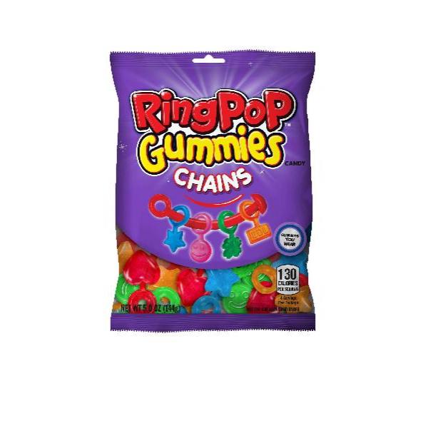 Ring Pop Gummies Chainspegbag5 Ounce Size - 12 Per Case.