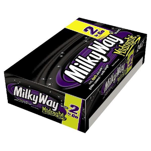Milky Way Midnight Sharing Size 2.83 Ounce Size - 144 Per Case.