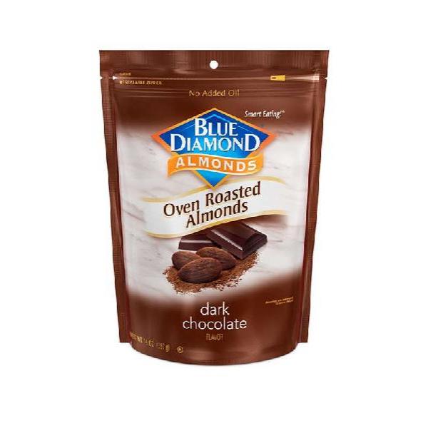 Blue Diamond Oven Roast Dark Chocolate 14 Ounce Size - 6 Per Case.