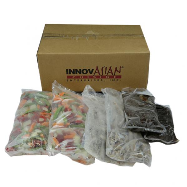 Mongolian Brand Beef Kit 6 Pound Each - 2 Per Case.