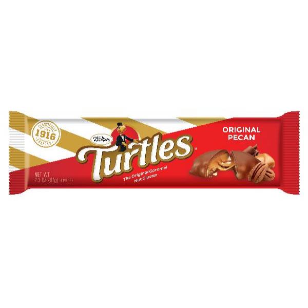 Turtles Original King Size Piece Bar 2.3 Ounce Size - 144 Per Case.