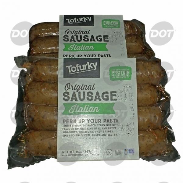 Vegan Italian Sausage, 14 oz, Tofurky