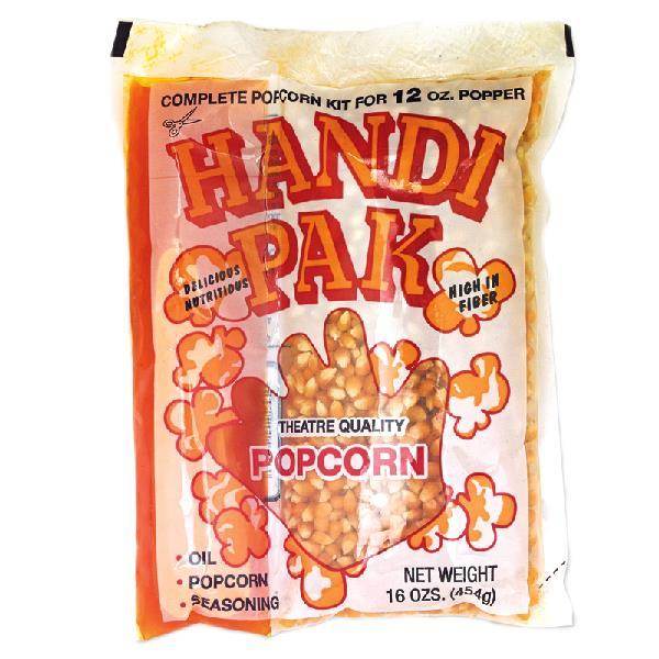 Great Western Popcorn Kit Handi 24 Each - 1 Per Case.