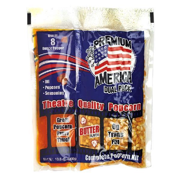 Great Western Popcorn Kit Coconut 10.6 Ounce Size - 24 Per Case.