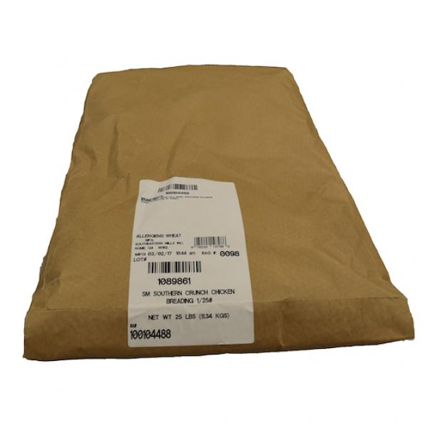 Southeastern Mills Breader Crunch Chicken 25 Pound Each - 1 Per Case.