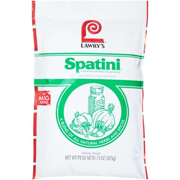 Lawry's Spatini Spaghetti Sauce 15 Ounce Size - 6 Per Case.