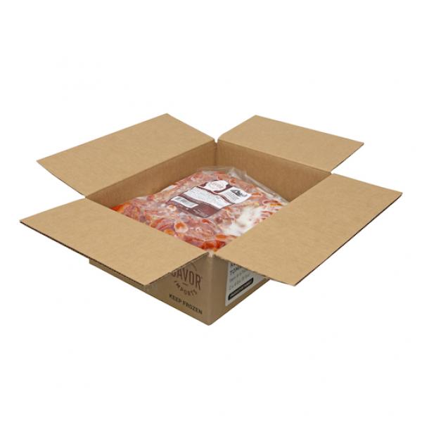 Savor Imports Red Slow Roasted Tomato Wedges 4 Pound Each - 2 Per Case.