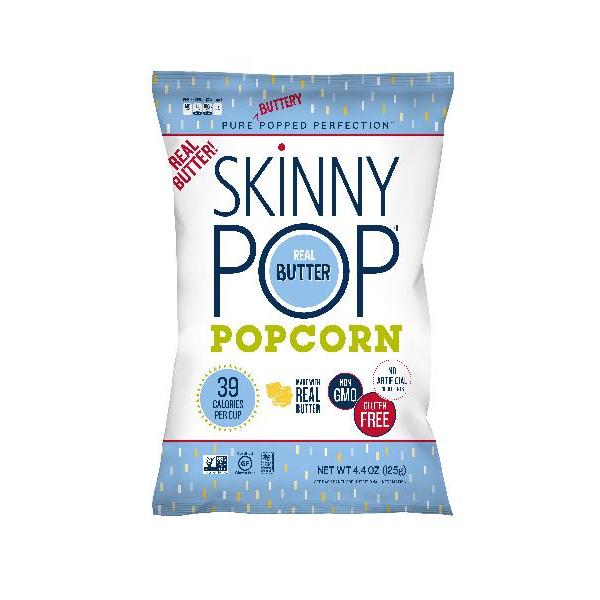 Skinnypop Butter 4.4 Ounce Size - 12 Per Case.