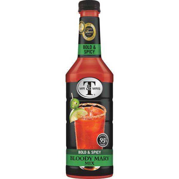 Mr & Mrs T's Bold & Spicy Bloody Mary 1 Liter - 6 Per Case.