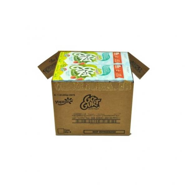 Yoplait® Simply Go Gurt® Yogurt Single Serve Tube Strawberry 16 Ounce Size - 8 Per Case.