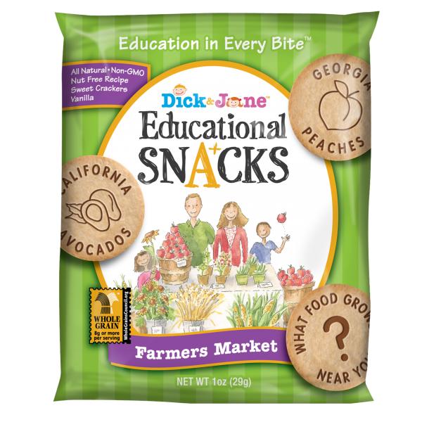 Dick And Jane Farmers Market Snacks 1 Ounce Size - 120 Per Case.