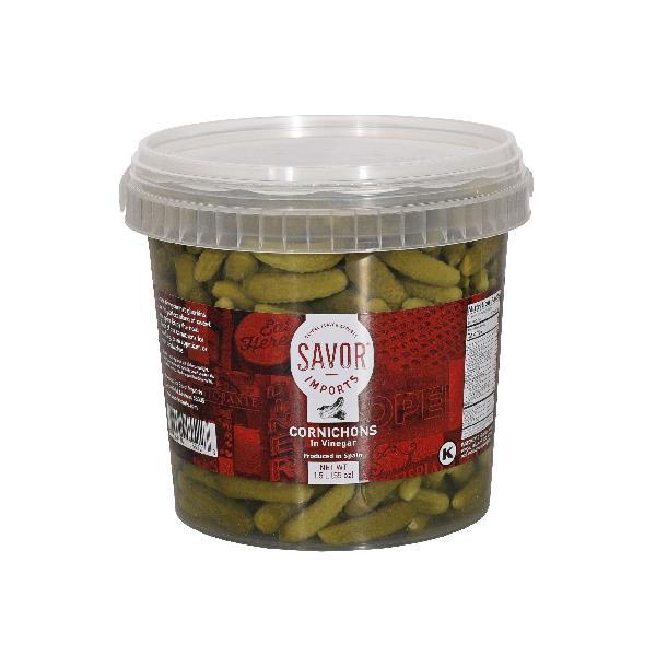 Savor Imports Cornichons 1.5 Liter - 4 Per Case.