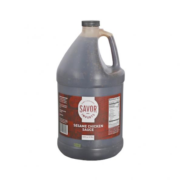 Savor Imports Sesame Chicken Sauce 1 Gallon - 4 Per Case.
